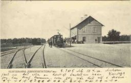 Stationsområdet ca 1900 Stationsområdet ca 1900