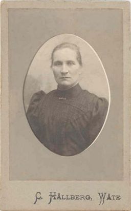 Amanda Svanborg, född Stenqvist
