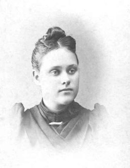 Ebba Svanborg som ung