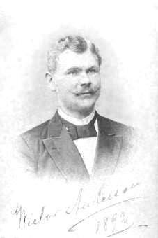 Victor Andersson 1892. Victor Andersson 1892.