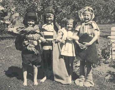 Barbro, Göran, Kerstin och Ingrid.